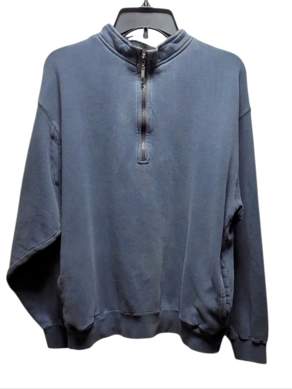 Orvis Garment Dyed Quarter Zip Sweatshirt